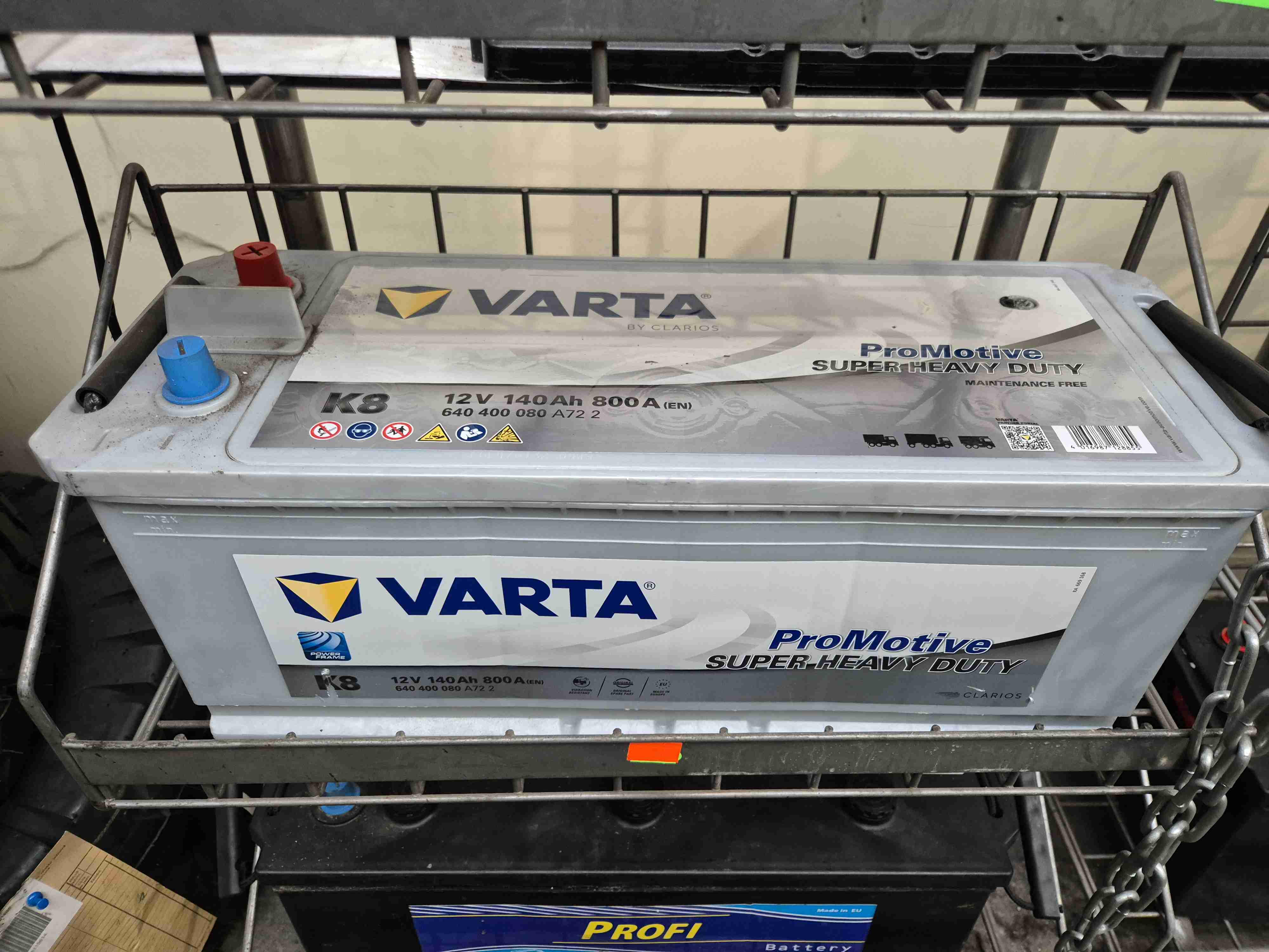 Akumulátor, baterie, 12V 140Ah VARTA PROMOTIVE BLUE | 12V 140Ah VARTA - foto 