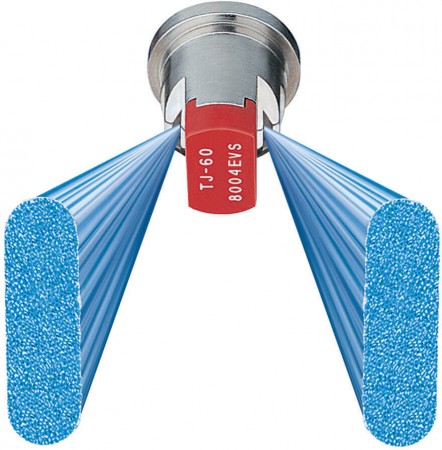 Dvojitá plochá tryska Twinjet TJ60 TEEJET z nerezové oceli,  rozptyl 110° | TJ60-11003VS VAR - foto 